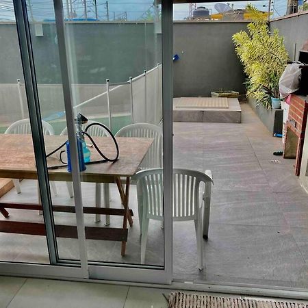 Casa Agradavel Com Piscina Ha 1 Quadra Da Praia. Bertioga Esterno foto